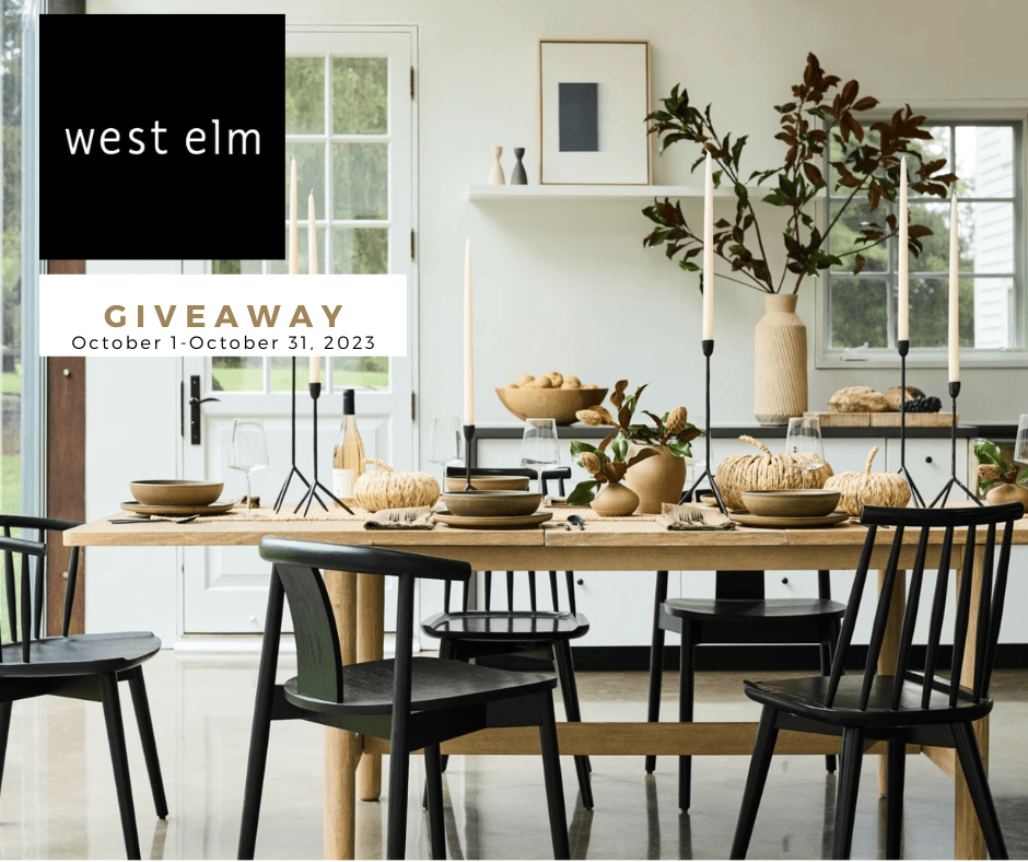 Win a West Elm Gift Card (Worth 100) GearEnvee
