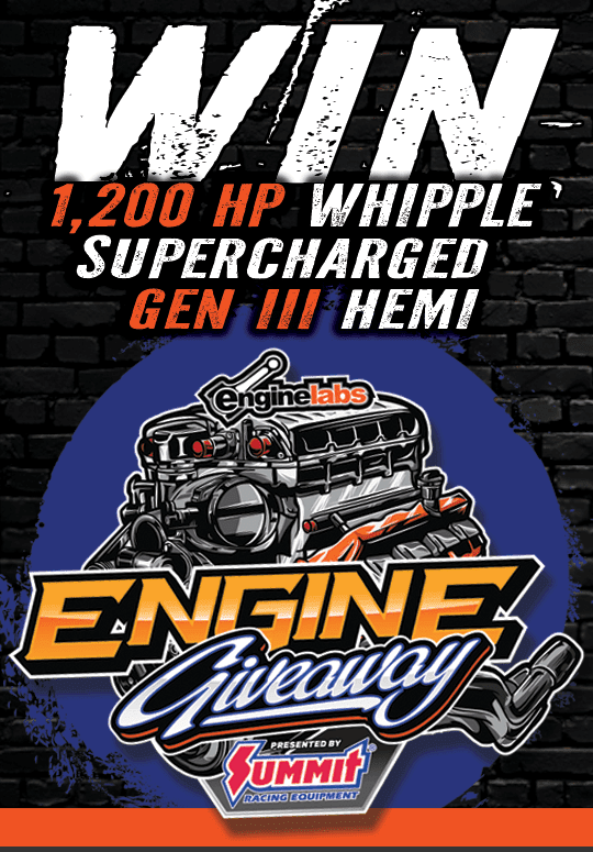 2023 EngineLabs Engine Giveaway, brought to you by EngineLabs