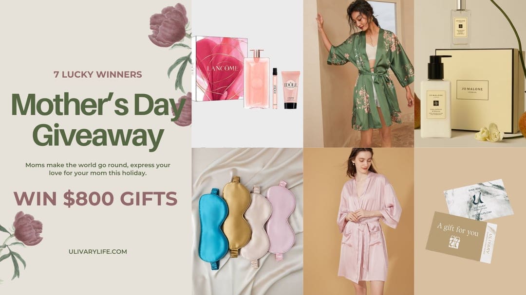 Mother's Day Giveaway – $800 Luxury Gifts for the Amazing Mom!