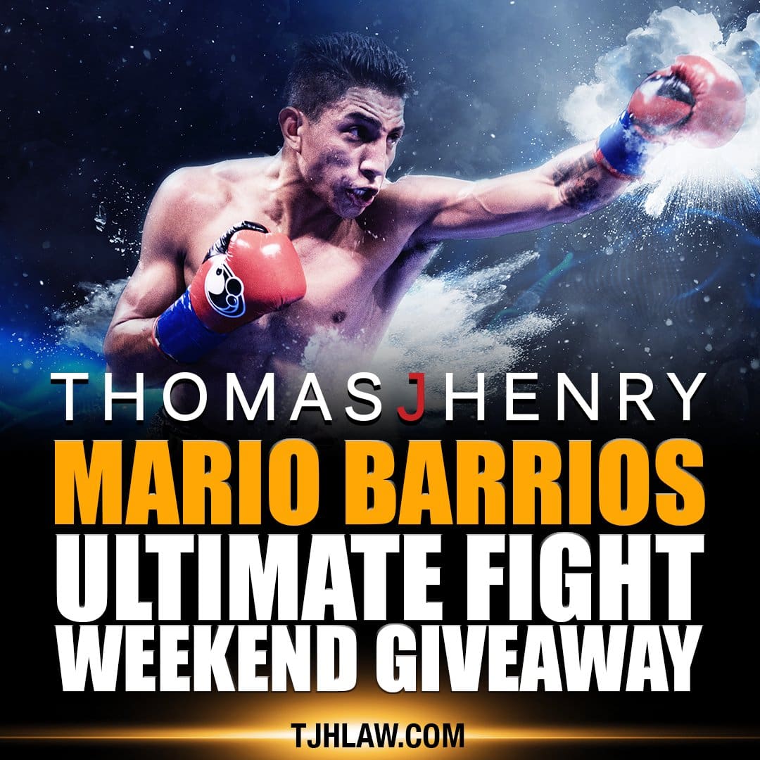 Win an Ultimate Fight of Thomas J. Henry!