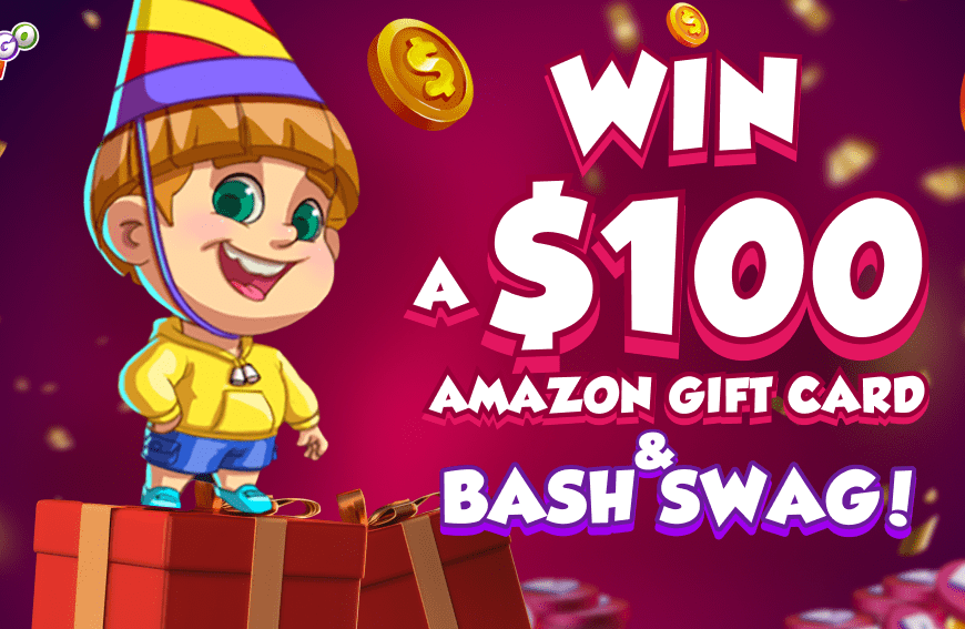 WIN an Amazon Gift Card And Bingo Bash Swag Box
