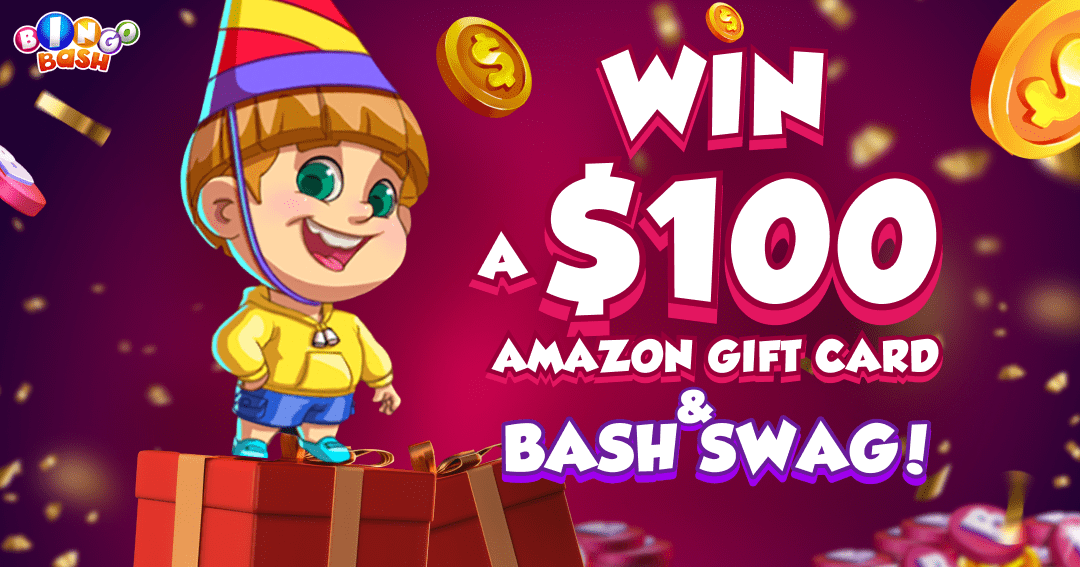 WIN an Amazon Gift Card And Bingo Bash Swag Box