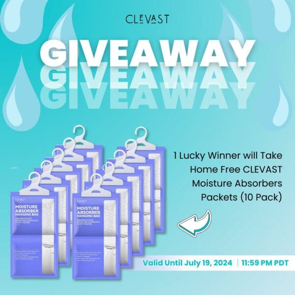 WIN a Clevast Moisture Absorber Packet