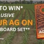 WIN a Get Your Ag On Cornhole Board Set