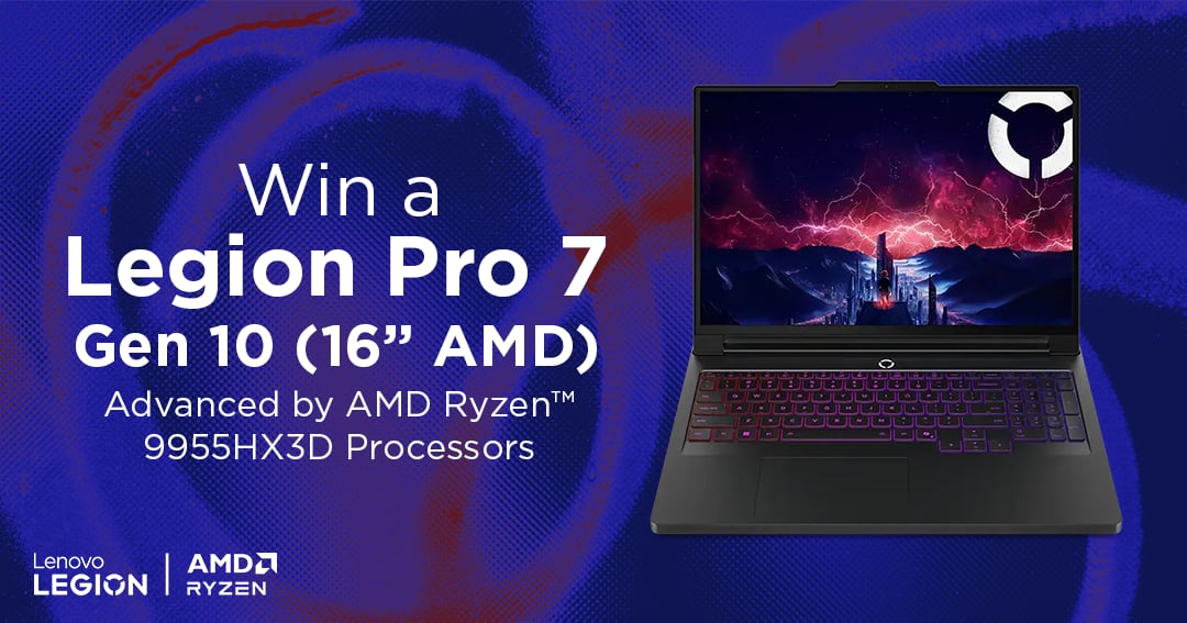 WIN a Lenovo Legion Pro 7 Gen 10 OEc88