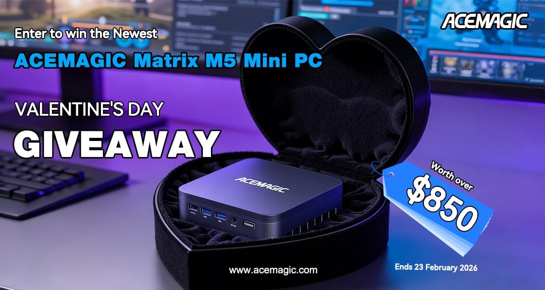 WIN an Acemagic Matrix M5 Mini PC