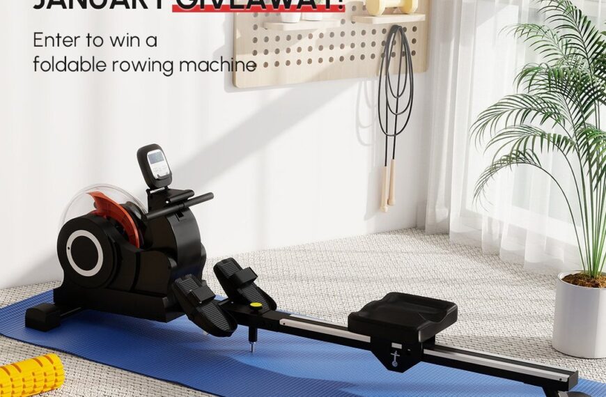 WIN a Sportnow Foldable Rowing Machine