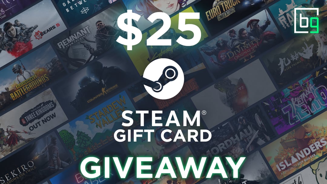 WIN a $25 Steam Gift Card