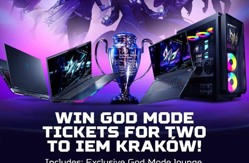 WIN God Mode Tickets for Two to IEM Krakow 2026