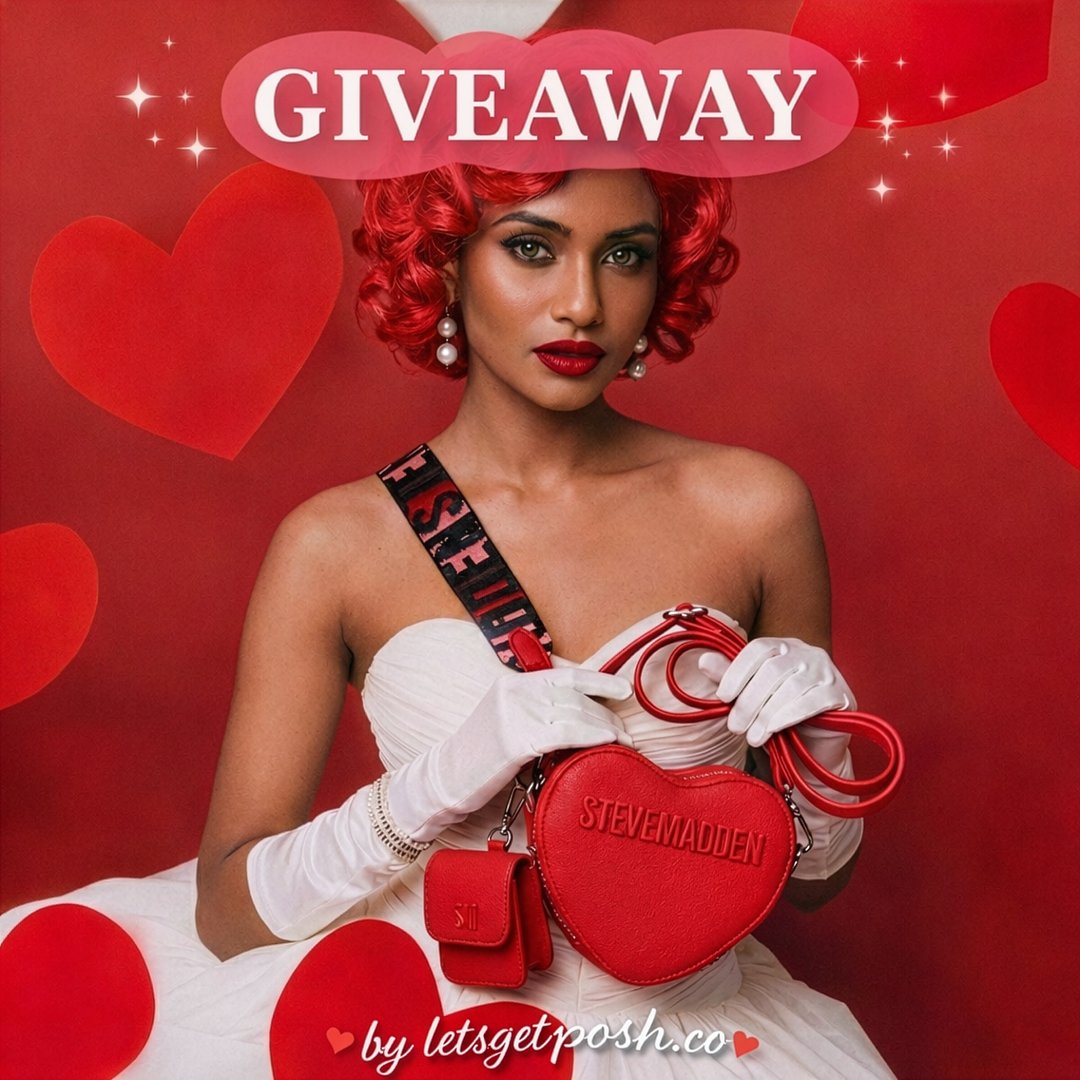 WIN a Steve Madden Heart Crossbody (Lipstick Red) + Coin Purse