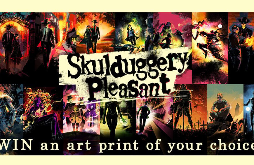 WIN a Skulduggery Pleasant Art Print