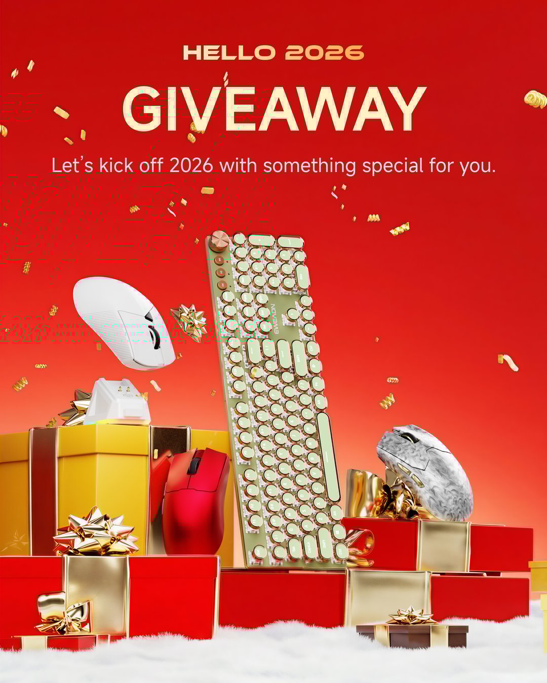 WIN a Mechanical Keyboard or Mouse