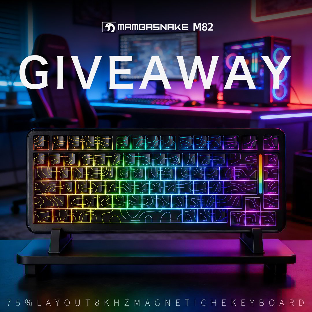 WIN an M82 HE Keyboard