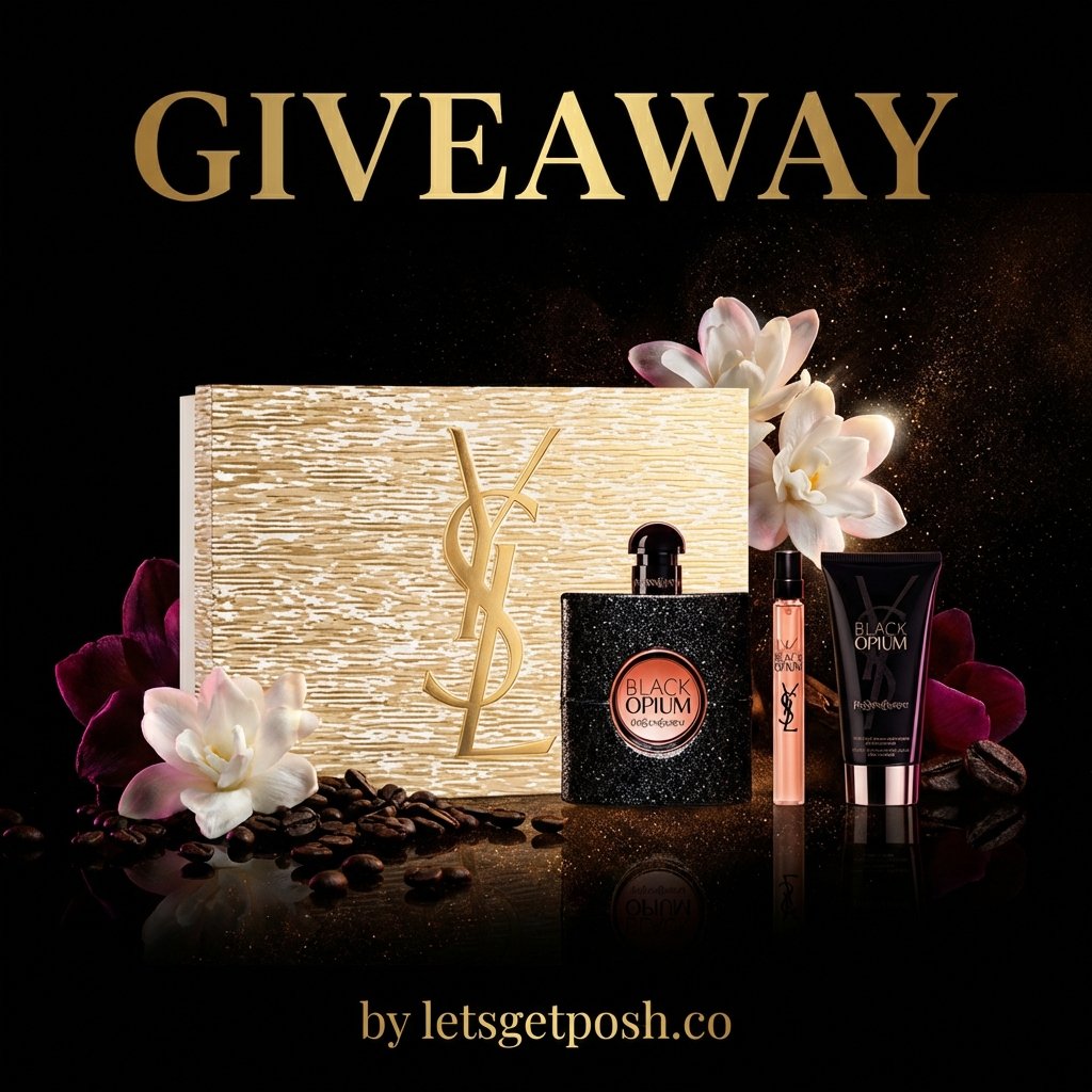 WIN a Yves Saint Laurent Black Opium Eau de Parfum Valentine’s Day Gift Set