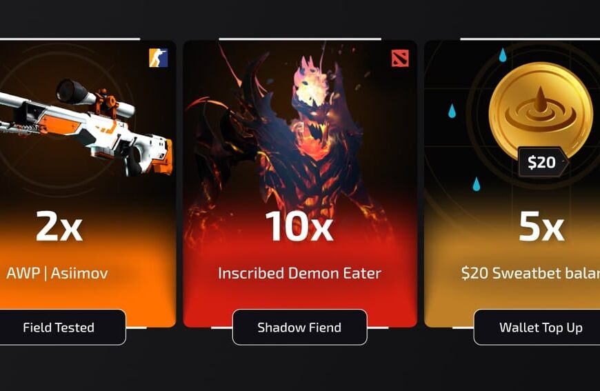 WIN AWP Asiimov Skins, Demon Eaters, and Sweatbet Balances