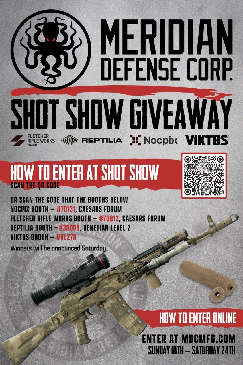 WIN a Meridian Defense Custom AK-101 and Thermal Sight Package