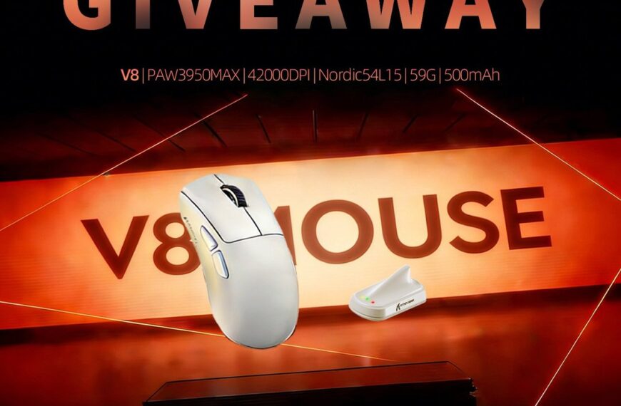WIN an Attack Shark V8 Mouse