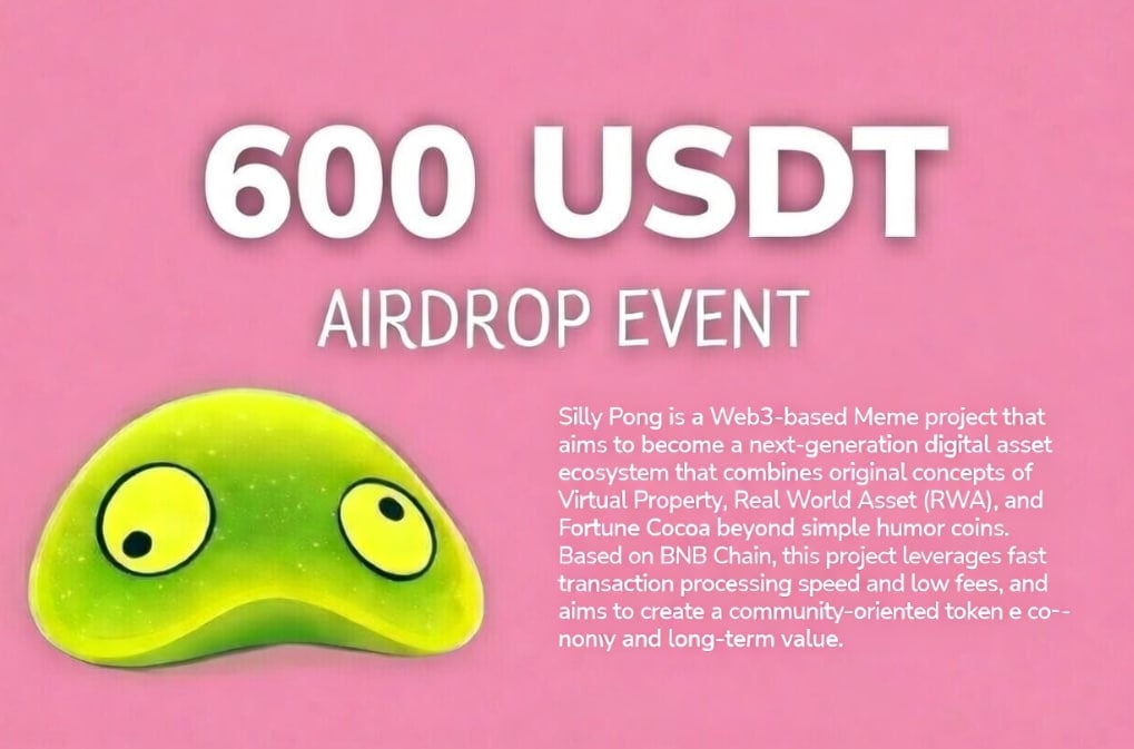 WIN 2 USDT in SillyPong Airdrop