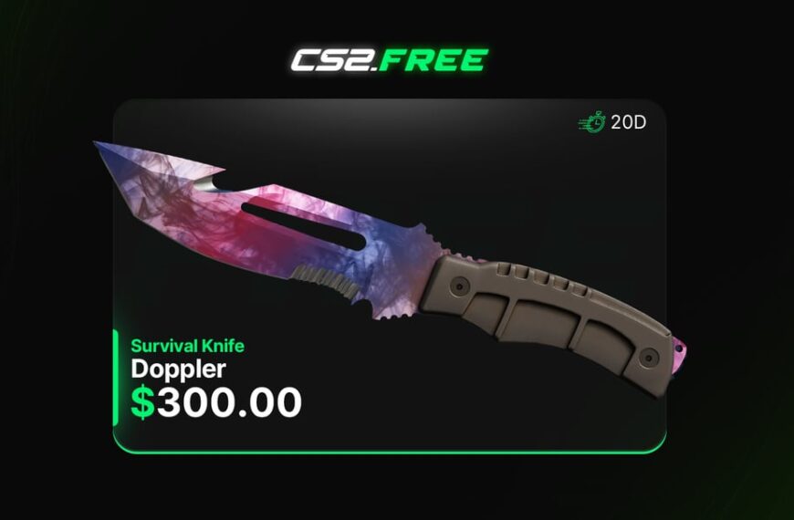 WIN a Survival Knife Doppler