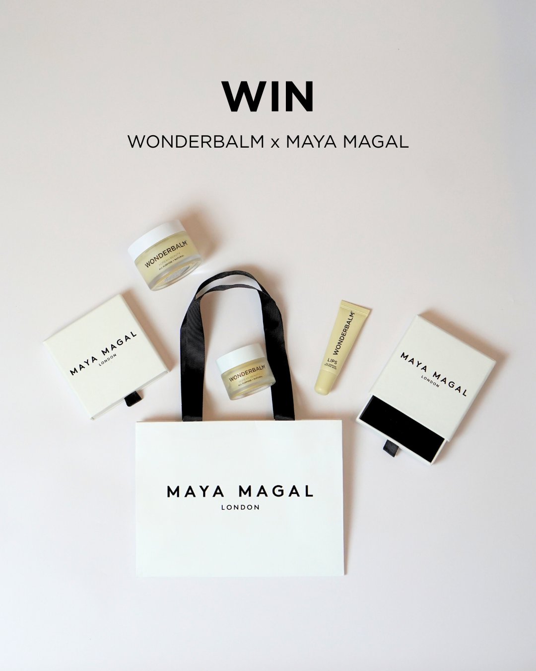 WIN £350+ of Maya Magal Jewellery + WONDERBALM Skincare