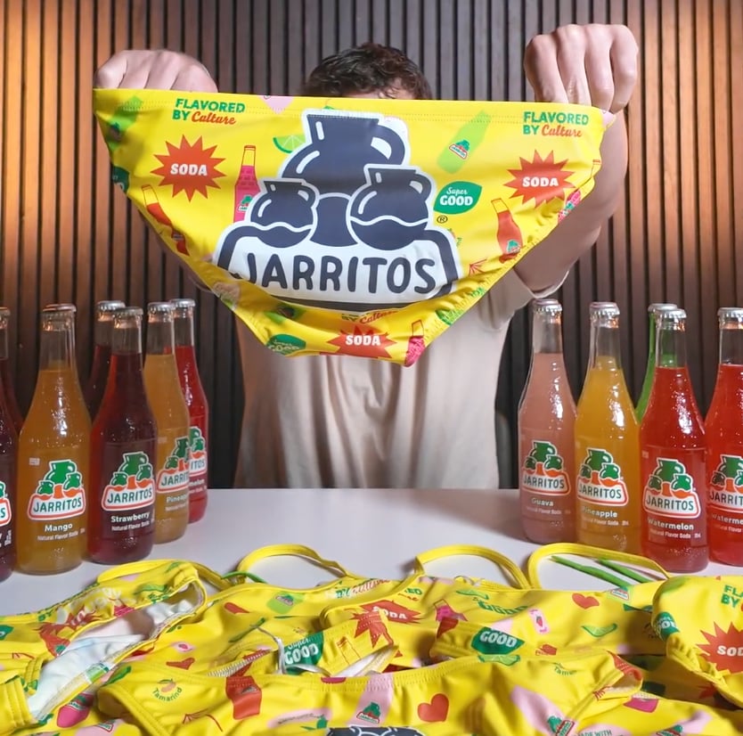 WIN Custom Jarritos x Budgy Smugglers Swimmers