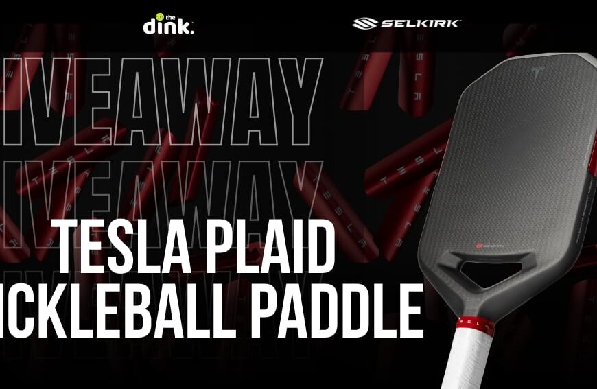 WIN a Tesla Pickleball Paddle