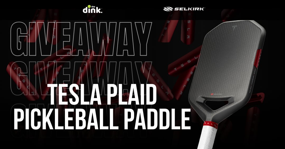 WIN a Tesla Pickleball Paddle