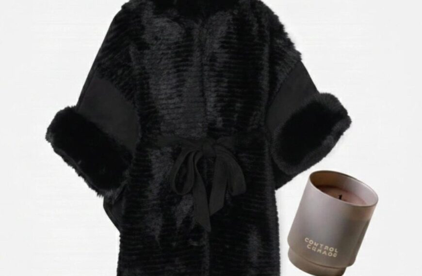 WIN a Faux Fur Cape and a Candle