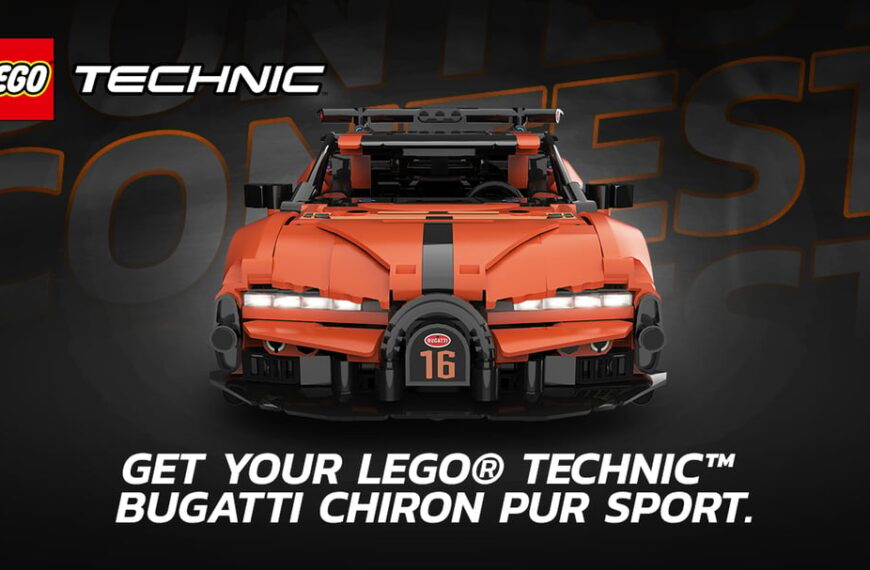 WIN a LEGO Technic Bugatti Chiron Pur Sport in Asphalt Legends