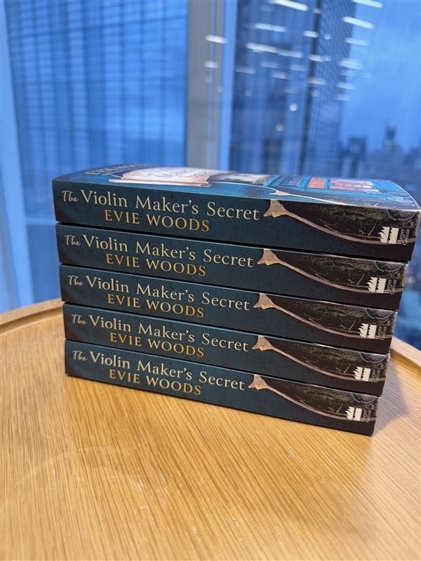 WIN a Proof Copy of The Violin Maker’s Secret
