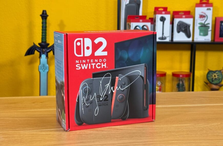 WIN a Nintendo Switch 2 Signed by Ray Bacon
