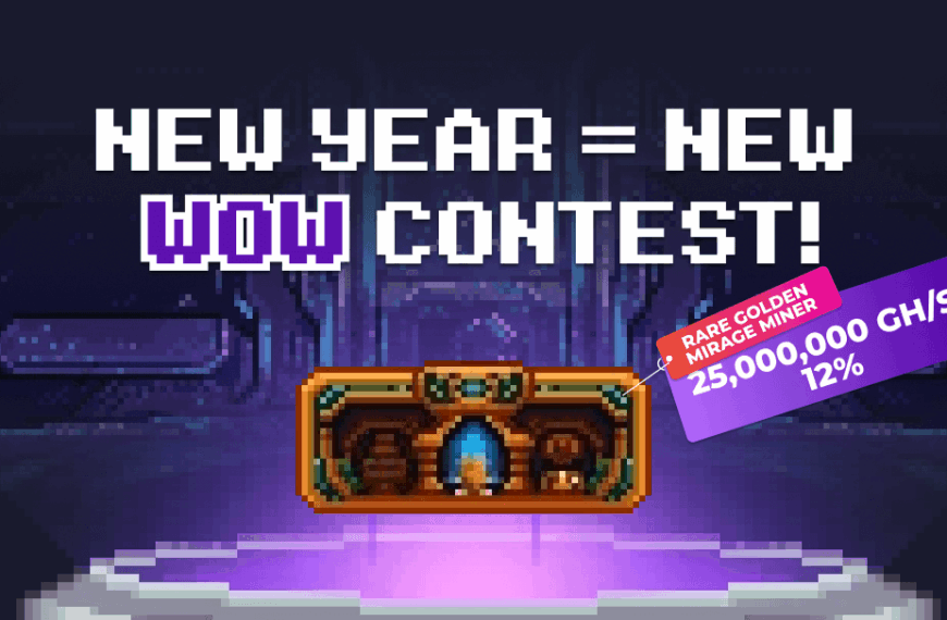 WIN a Rare Golden Mirage Miner