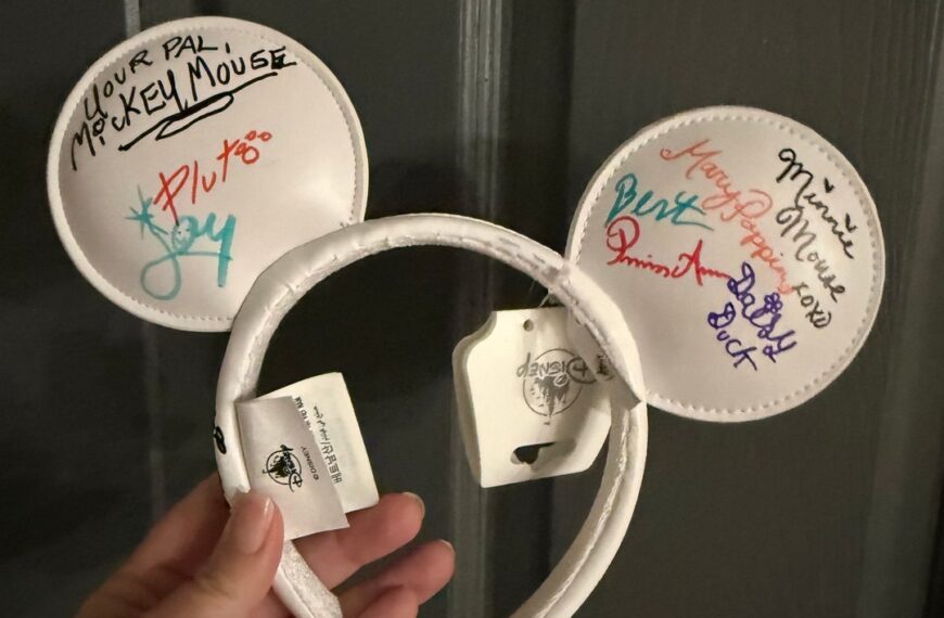 WIN Signed Minnie Ears