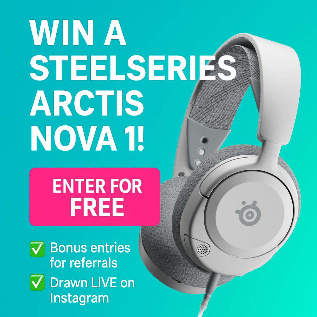 WIN a SteelSeries Arctis Nova 1 Headset