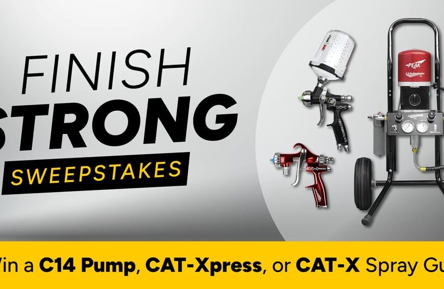 WIN One of Three CAT Finishing Systems