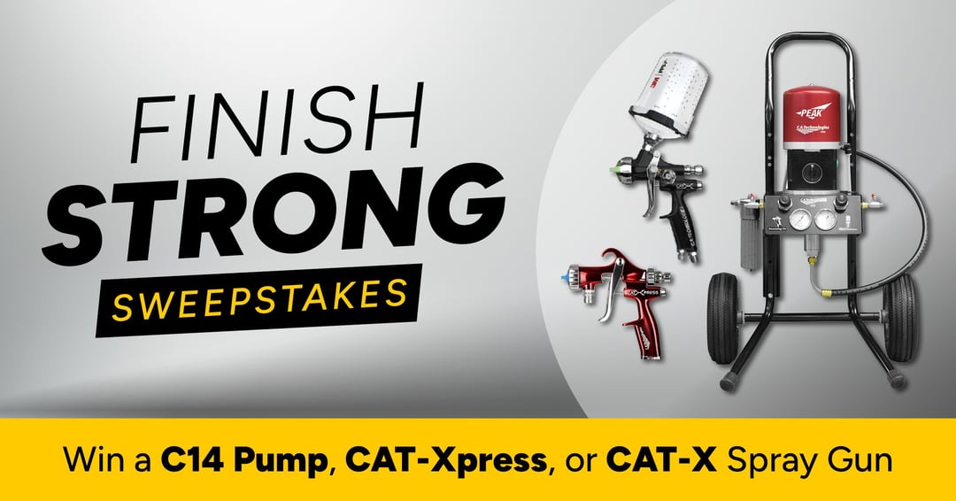 WIN One of Three CAT Finishing Systems