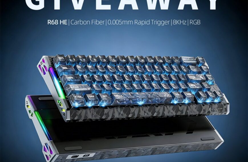 WIN an R68 HE Keyboard