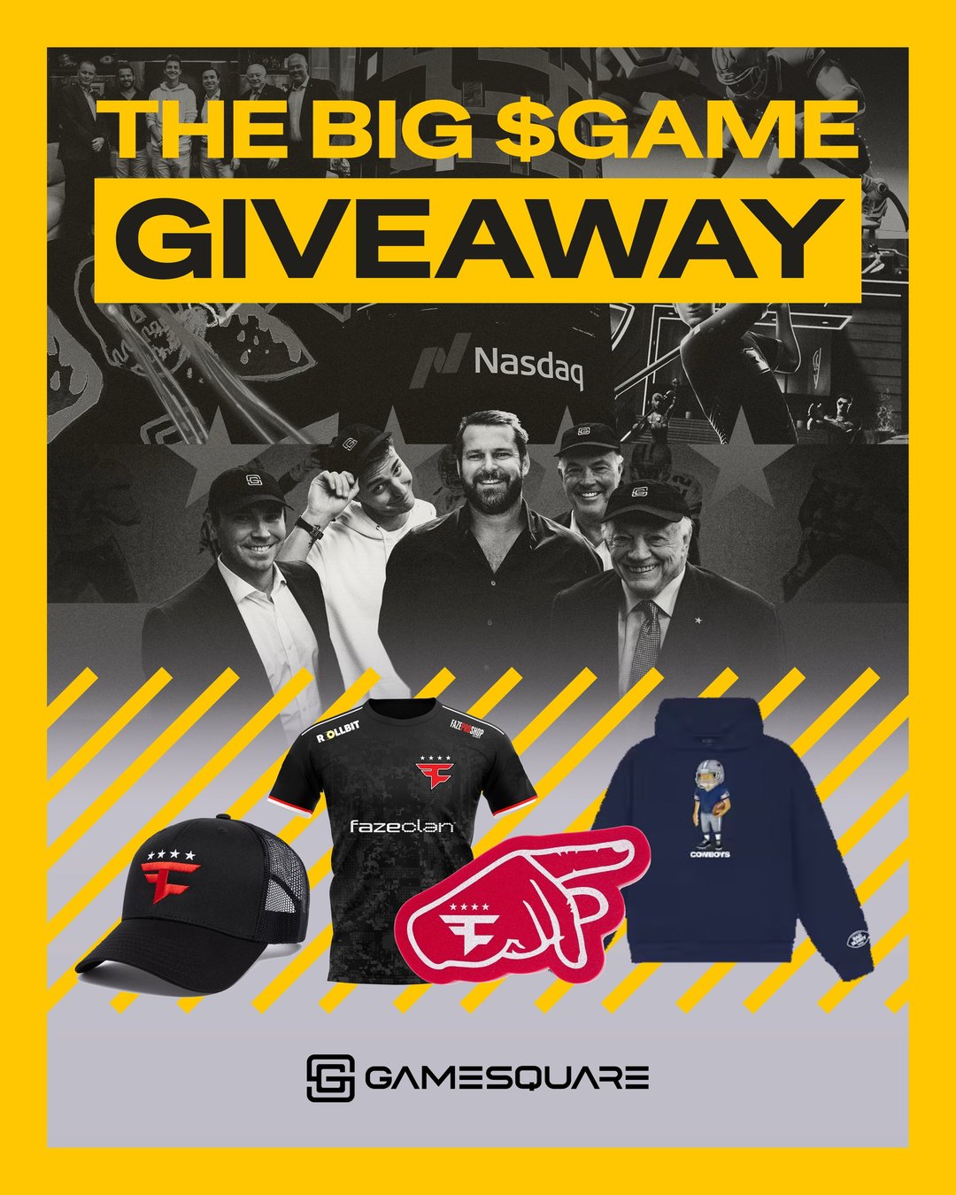WIN a FaZe Clan and Dallas Cowboys Prize Pack