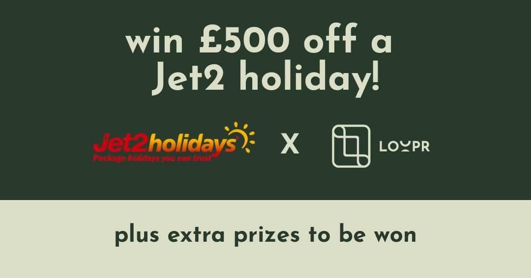WIN £500 Off a Jet2 Holiday