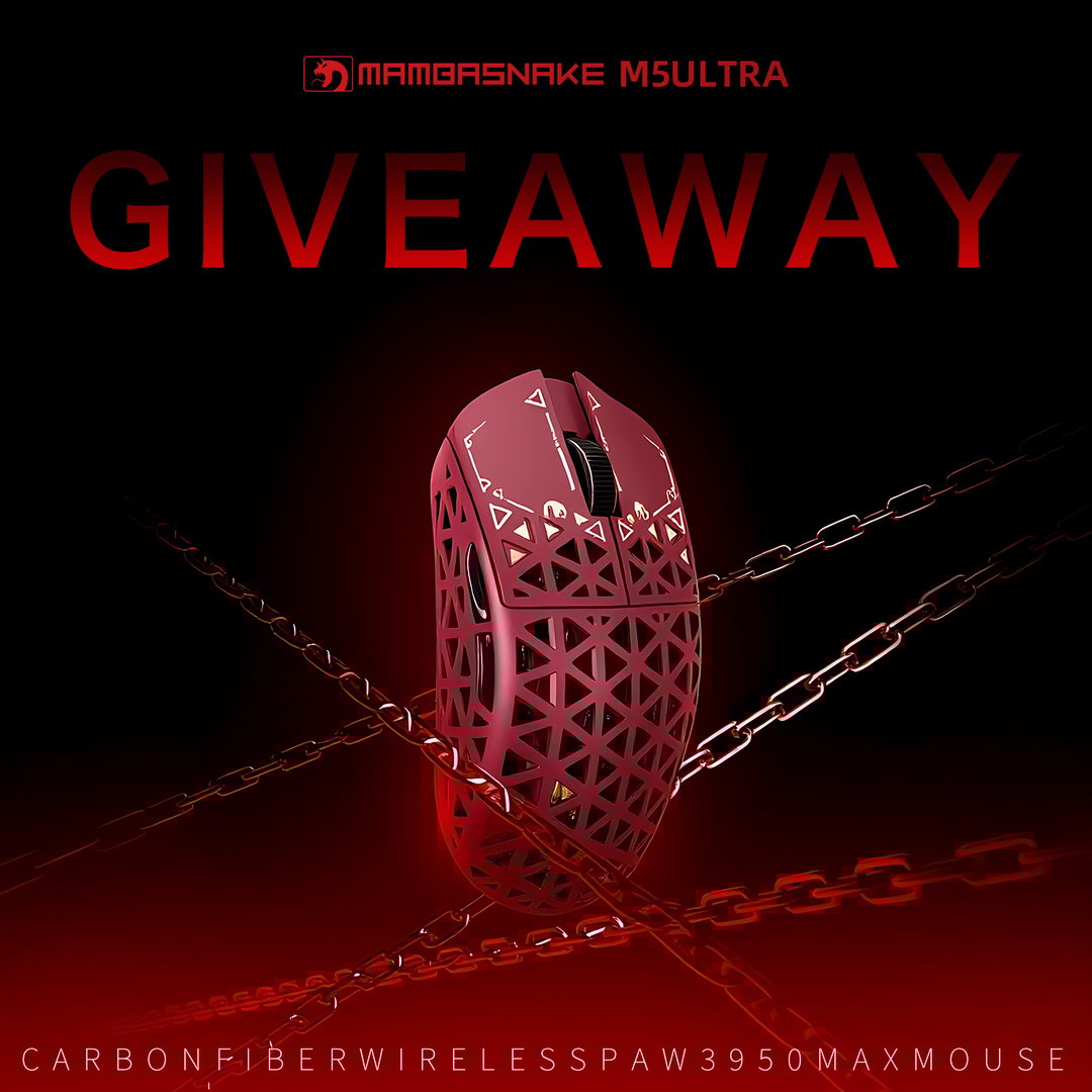 WIN an M5Ultra Mouse