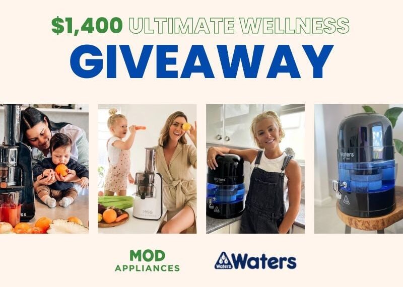 WIN a Waters Co Bio 500 Water Filter and Mod Cold Press Juicer Bundle