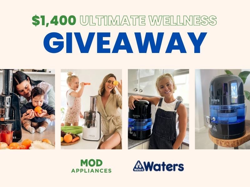 WIN a Waters Co Bio 500 Water Filter and Mod Cold Press Juicer Bundle