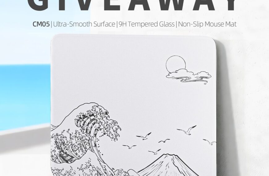 WIN an Attack Shark CM05 Mousepad