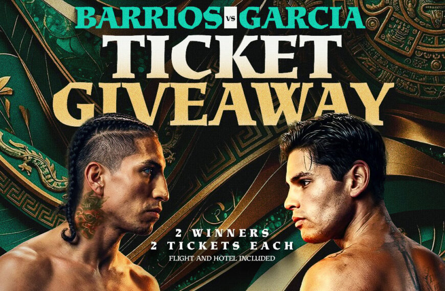 WIN a Las Vegas Trip for Barrios vs. Garcia Fight Night