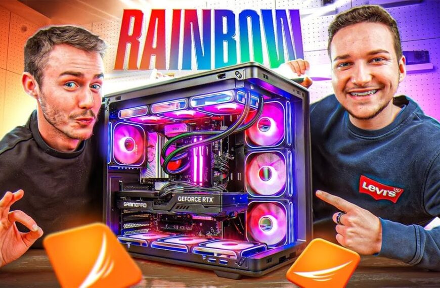 WIN a PC Gamer Rainbow V2