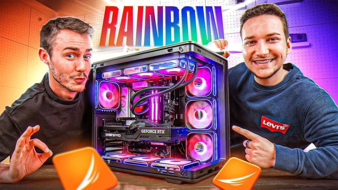 WIN a PC Gamer Rainbow V2