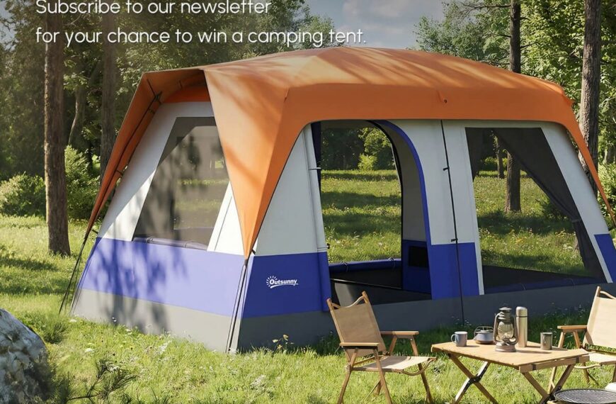 WIN an Outsunny Six-Man Camping Tent