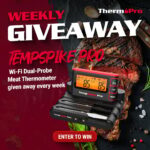 WIN a ThermoPro TempSpike Pro Wi-Fi Dual-Probe Meat Thermometer sgx1q