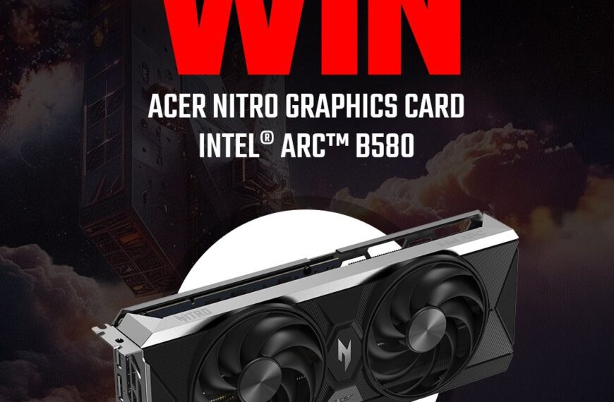 WIN an Acer Nitro Graphics Card Intel ARC B580