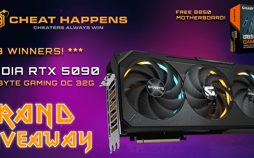 WIN a Gigabyte RTX 5090 and Free Motherboard